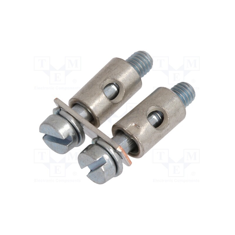 1 pcs x WEIDMu00dcLLER - 0337000000 Q 2 SAK2.5 - Screw bridge, ways: 2, SAK2.5