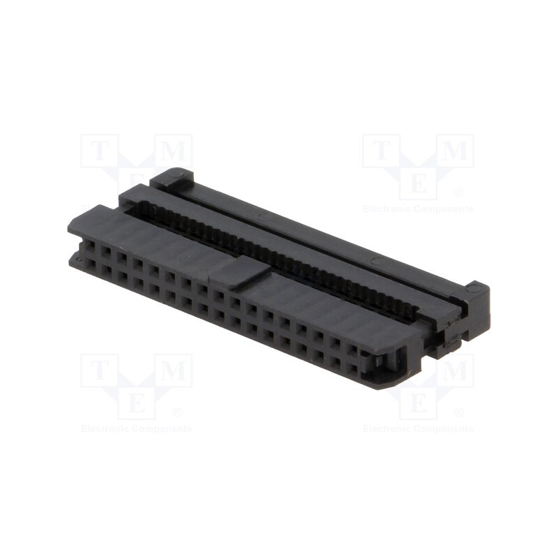 1 pcs x Amphenol Communications Solutions - T826134A101CEU - Plug, IDC, female, PIN: 34, with cable clamp, IDC, for ribbon cable