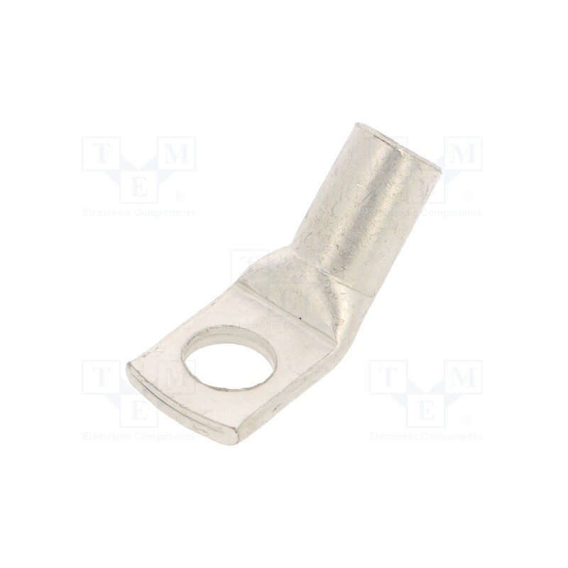 1 pcs x BM GROUP - BM0163745 - Tip: ring tube, M8, 25mm2, crimped, for cable, angled 45°, tinned