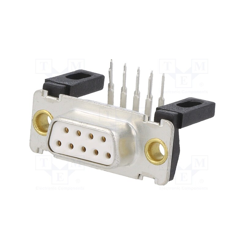 1 pcs x Amphenol Communications Solutions - DE09S564TLF - D-Sub, PIN: 25, socket, female, on PCBs, straight, THT, 5A, -55÷125°C