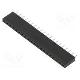 1 pcs x HARWIN - M20-7822046 - Socket, pin strips, female, 2.54mm, PIN: 20, THT, on PCBs, straight