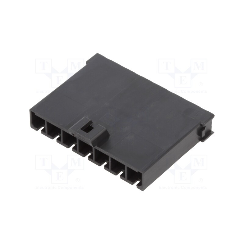 1 pcs x MOLEX - 2138150107 - Plug, wire-wire, male, Mega-Fit, 5.7mm, PIN: 7, UL94V-0, Layout: 1x7