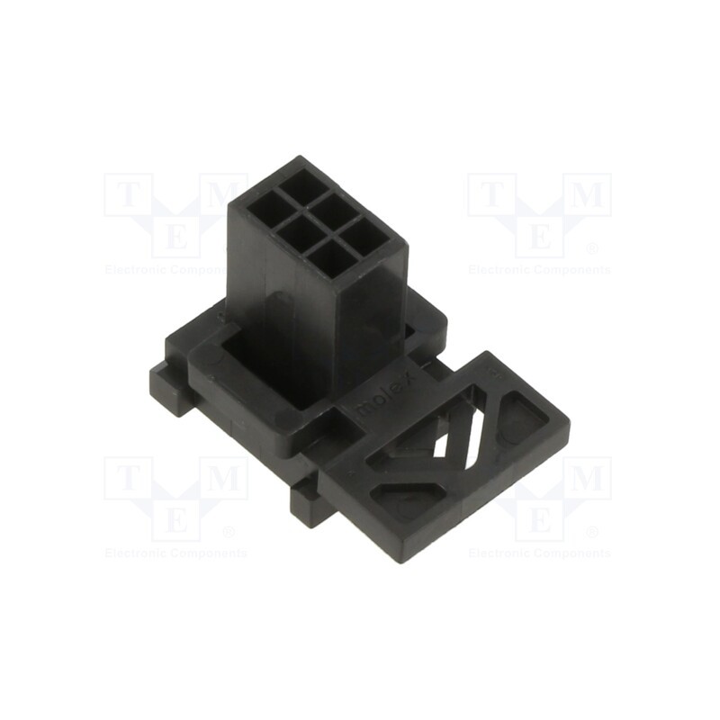 1 pcs x MOLEX - 443000600 - Microfit 3.0 BMI Panel Mount Plug 6 Ckt