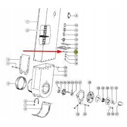676770 g elevator chain blade washer