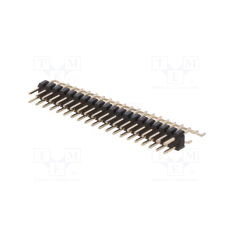 1 pcs x CONNFLY - DS1025-07-2*20P8BS1-B - Pin header, pin strips, male, PIN: 40, horizontal, 2mm, SMT, 2x20
