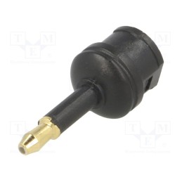 1 pcs x LOGILINK - CA1014 - Connector: fiber optic, adapter,plug/socket, optical (Toslink)