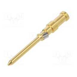 1 pcs x DEGSON ELECTRONICS - 10A-GM-0.75 - Contact, male, copper alloy, gold-plated, 0.75mm2, 18AWG, bulk