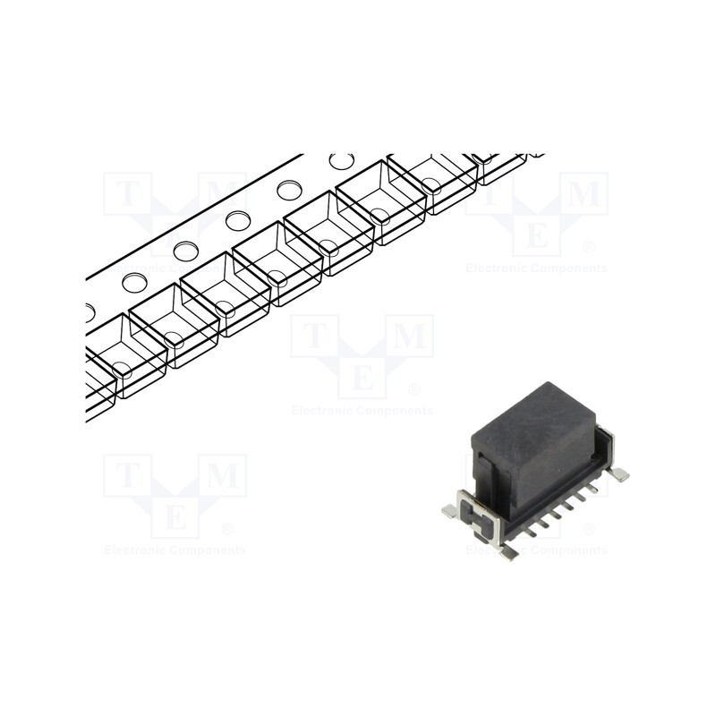1 pcs x HARWIN - M55-6001242R - Connector: PCB to PCB, male, PIN: 26, 1.27mm, Archer Kontrol, SMT
