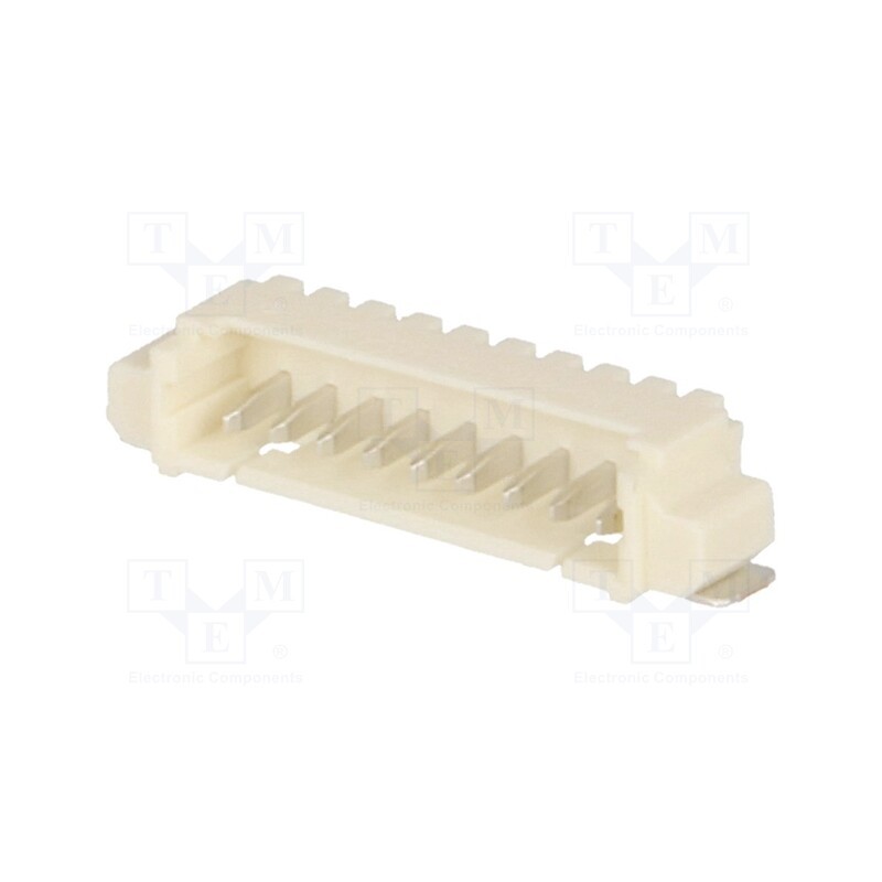1 pcs x MOLEX - 532610971 - Socket, wire-board, male, PicoBlade™, 1.25mm, PIN: 9, SMT, 1A, tinned