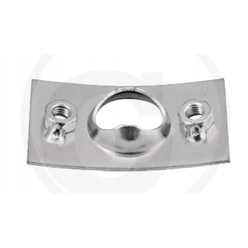 Bison feeder finger guide lower handle