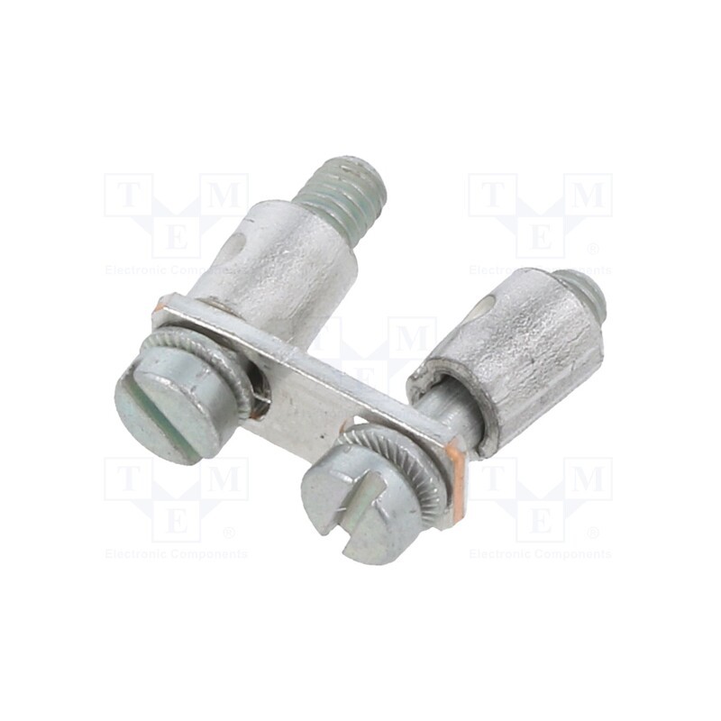 1 pcs x WEIDMu00dcLLER - 0336400000 Q 2 AKZ4 - Screw bridge, ways: 2, 6.1mm, DK4