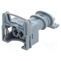 1 pcs x TE Connectivity - 282189-2 - Connector: automotive, JPT, female, plug, for cable, PIN: 2, grey