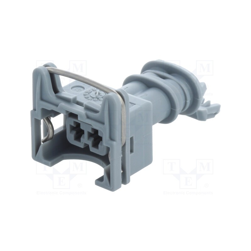 1 pcs x TE Connectivity - 282189-2 - Connector: automotive, JPT, female, plug, for cable, PIN: 2, grey