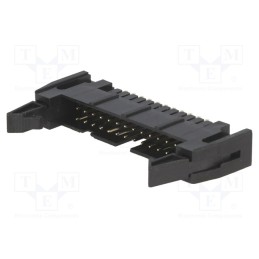 1 pcs x Amphenol Communications Solutions - T816126A1S102CEU - Socket, IDC, male, PIN: 26, straight, with ejector, THT, 2.54mm