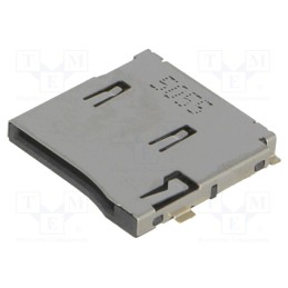 1 pcs x ATTEND - 112J-TDAR-R01 - Connector: for cards, microSD, push-push, SMT, gold-plated
