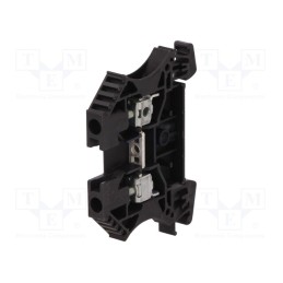 1 pcs x WEIDMu00dcLLER - 1020110000 WDU 4 SW - Splice terminal: rail, 4mm2, ways: 1, terminals: 2, black, wemid