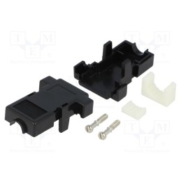 1 pcs x ENCITECH - 2360-0101-01 - Enclosure: for D-Sub connectors, D-Sub 9pin,D-Sub HD 15pin