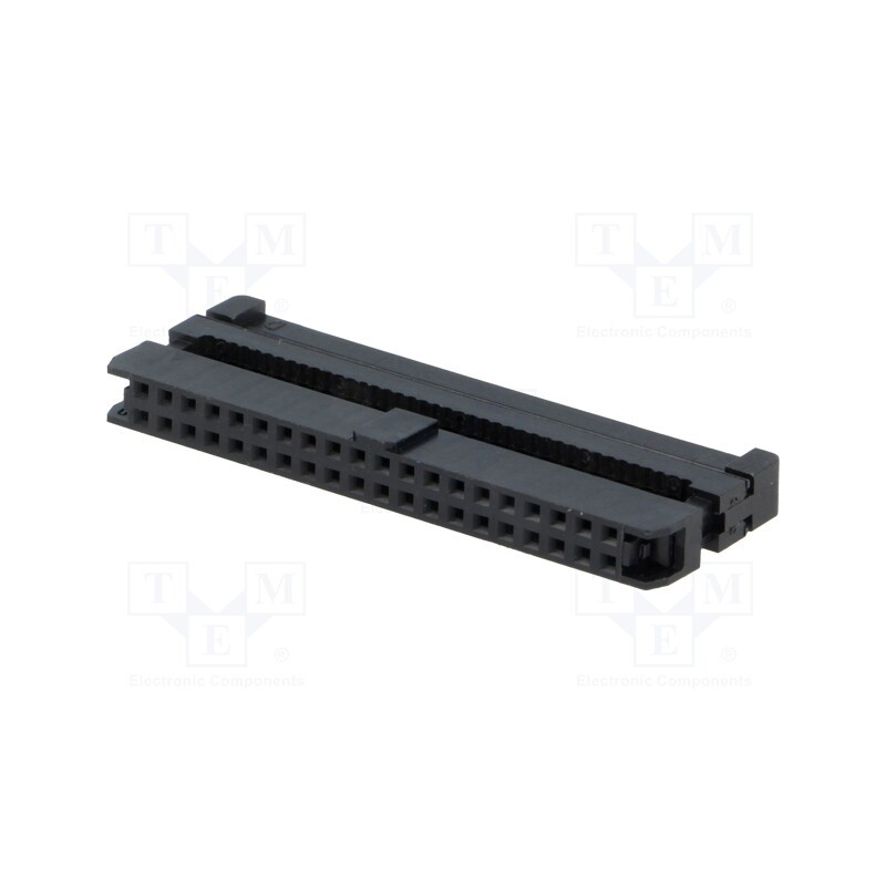 1 pcs x Amphenol Communications Solutions - T826140A101CEU - Plug, IDC, female, PIN: 40, with cable clamp, IDC, for ribbon cable