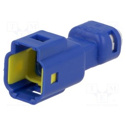 1 pcs x EDAC - 560-002-000-310 - Connector: wire-wire, 560,E-Seal, male, plug, for cable, blue, IP67