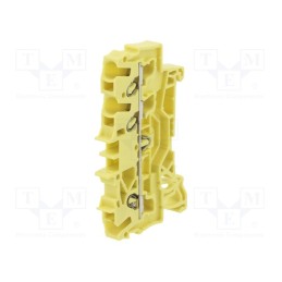 1 pcs x WAGO - 2002-1306 - Splice terminal: rail, 2.5mm2, ways: 1, terminals: 3, yellow, 2002