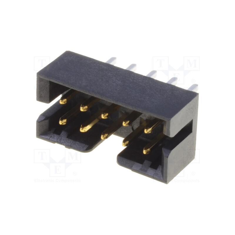 1 pcs x MOLEX - 878311020 - Socket, PCB-cable/PCB, male, Milli-Grid, 2mm, PIN: 10, THT, on PCBs