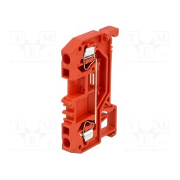1 pcs x WAGO - 280-903 - Splice terminal: rail, 0.08÷2.5mm2, ways: 1, terminals: 2, red, 280