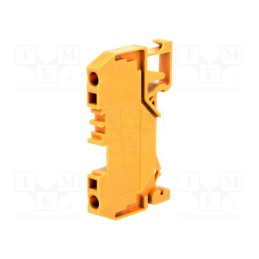 1 pcs x WAGO - 280-902 - Splice terminal: rail, 0.08÷2.5mm2, ways: 1, terminals: 2, orange