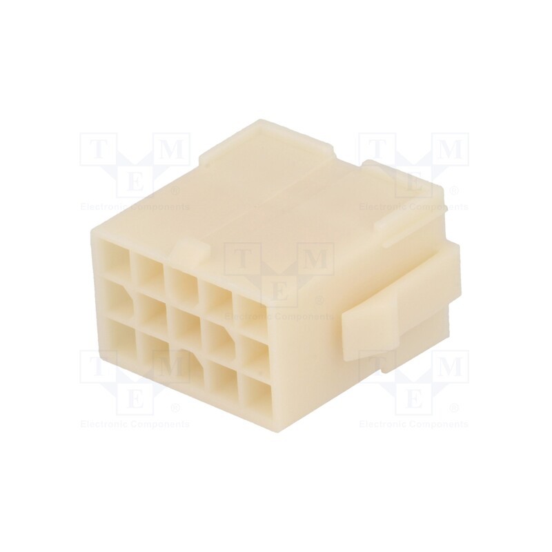 1 pcs x TE Connectivity - 172163-1 - Plug, wire-wire, male, Mini Universal MATE-N-LOK, 4.14mm, PIN: 15