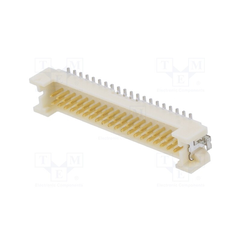 1 pcs x HIROSE - DF13EA-40DP-1.25V(65) - Socket, wire-board, male, DF13, 1.25mm, PIN: 40, SMT, on PCBs