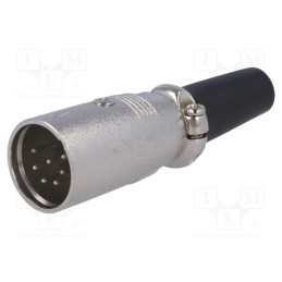 1 pcs x NINIGI - XLR-7W - Plug, XLR, male, PIN: 7, straight, for cable