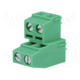 1 pcs x PHOENIX CONTACT - MKKDSN 1,5/ 2-5,08 1726040 - PCB terminal block, angled 90°, 5.08mm, ways: 4, on PCBs, terminal