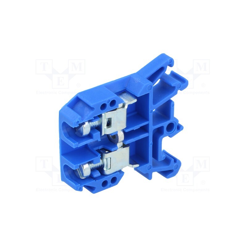1 pcs x POKu00d3J - A11-0206 - Splice terminal: rail, 0.5÷10mm2, ways: 1, terminals: 2, blue, 690V