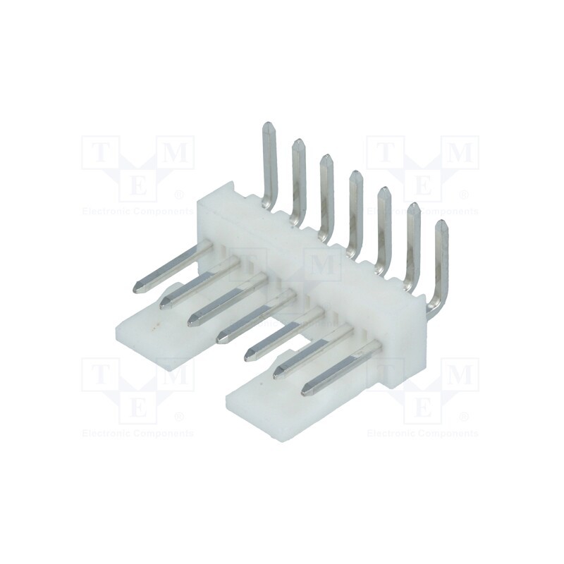 1 pcs x MOLEX - 22057078 - Socket, wire-board, male, KK 254, 2.54mm, PIN: 7, snapped-in, THT, 4A