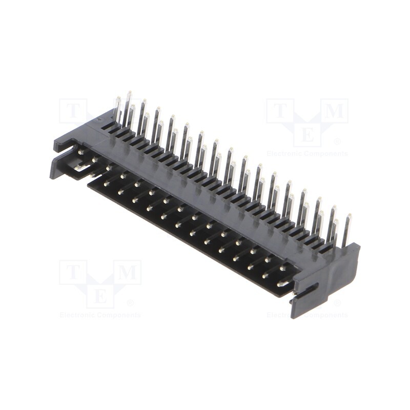 1 pcs x HIROSE - DF11-32DP-2DS(24) - Socket, PCB-cable/PCB, male, DF11, 2mm, PIN: 32, THT, on PCBs, tinned