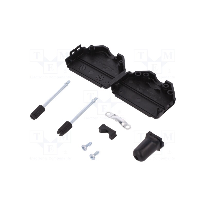 1 pcs x ENCITECH - 6260-0101-53 - Enclosure: for D-Sub connectors, D-Sub 25pin,D-Sub HD 44pin