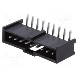 1 pcs x MOLEX - 901362109 - Socket, rectangular, male, C-Grid III, 2.54mm, PIN: 9, THT, tinned
