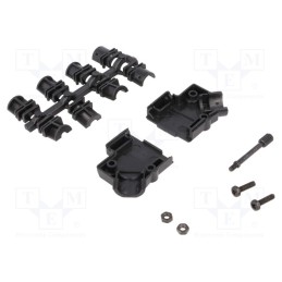 1 pcs x ENCITECH - 6560-0107-11 - Enclosure: for D-Sub connectors, D-Sub 9pin,D-Sub HD 15pin