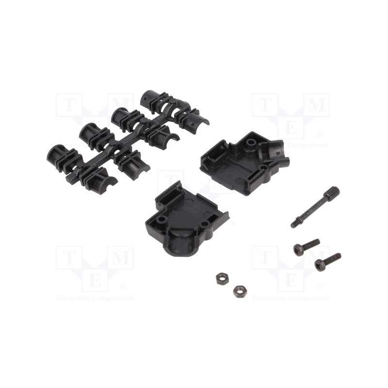 1 pcs x ENCITECH - 6560-0107-11 - Enclosure: for D-Sub connectors, D-Sub 9pin,D-Sub HD 15pin