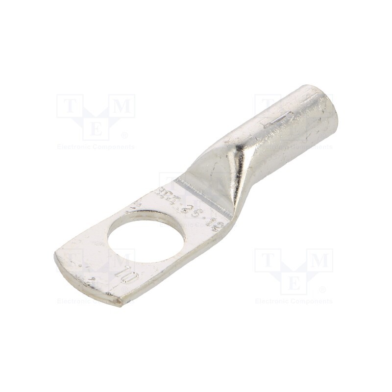 1 pcs x BM GROUP - BM80649 - Tip: ring tube, M12, 25mm2, crimped, for cable, straight, tinned