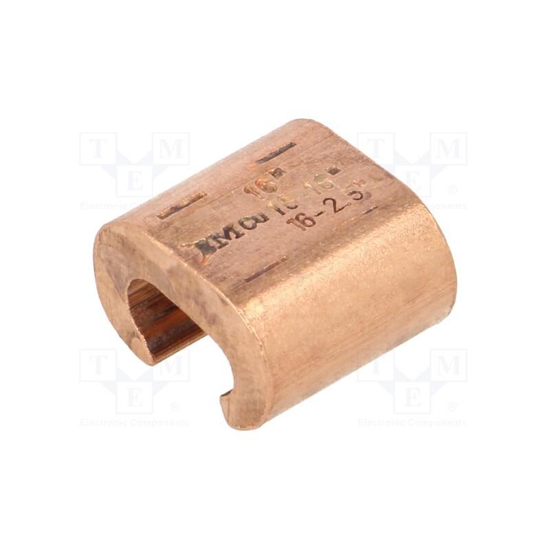 1 pcs x BM GROUP - BM01401 - Connector: C shape crimp, copper, 16mm2, 6AWG