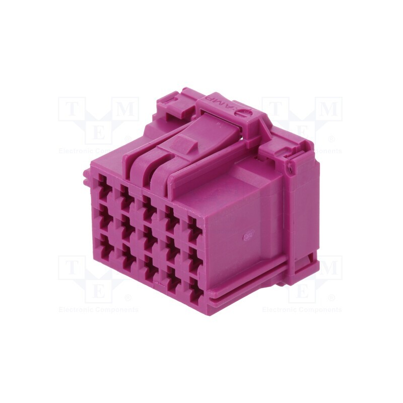 1 pcs x TE Connectivity - 8-968973-1 - Connector: automotive, MCP 2.8, female, plug, for cable, PIN: 15