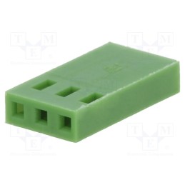 1 pcs x TE Connectivity - 925366-3 - Plug, pin strips, AMPMODU MOD IV, female, PIN: 3, w/o contacts