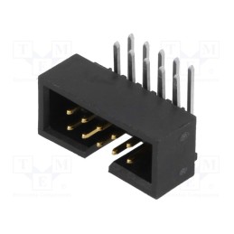 1 pcs x MOLEX - 702471051 - CGrid Hdr Shrd R.A /OStdf .38AuLF 10Ckt