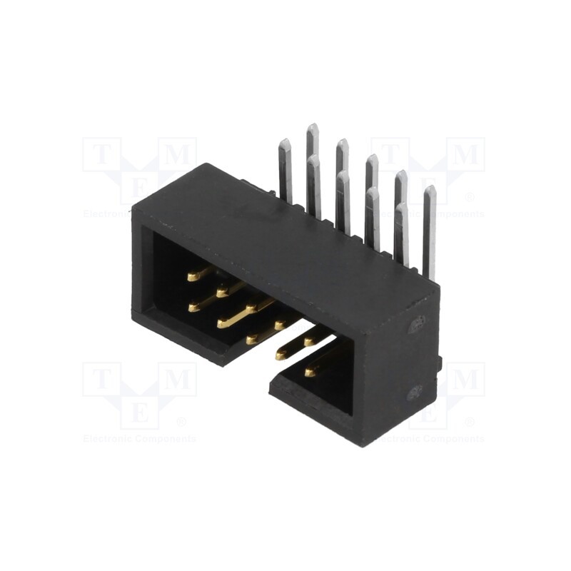 1 pcs x MOLEX - 702471051 - CGrid Hdr Shrd R.A /OStdf .38AuLF 10Ckt