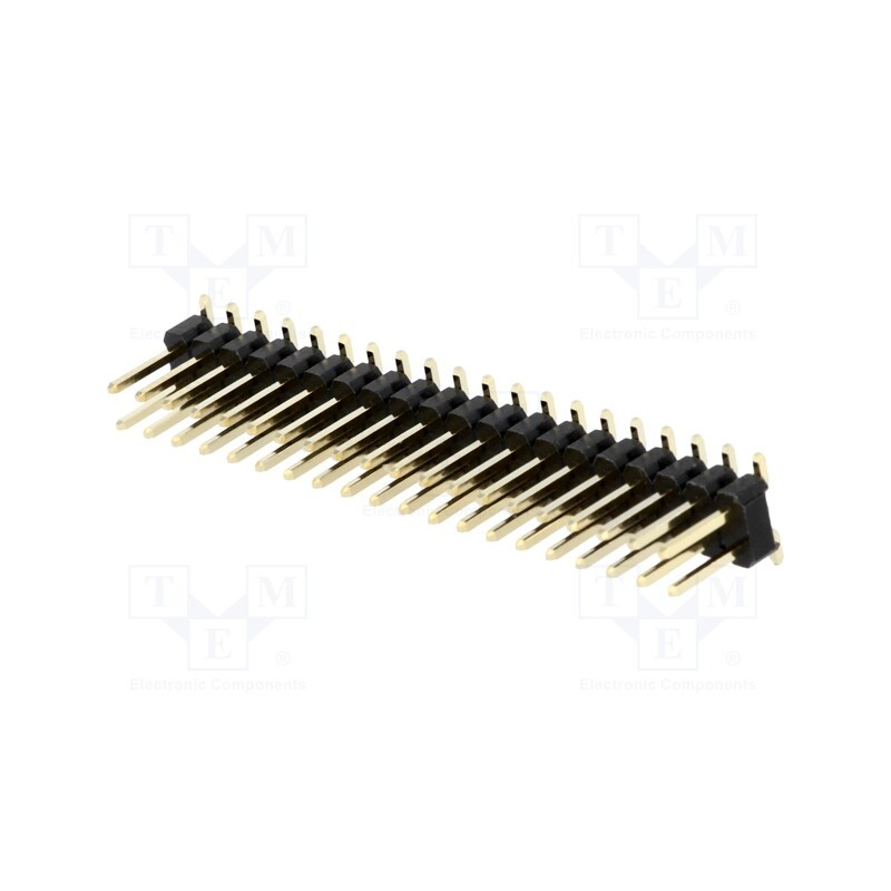 1 pcs x NINIGI - ZL301-2X20P - Pin header, pin strips, male, PIN: 40, vertical, 2.54mm, SMT, 2x20