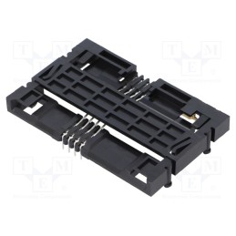 1 pcs x ATTEND - 116B-DBC0-01 - Connector: for cards, Smart Card, THT, gold-plated