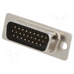 1 pcs x Amphenol Communications Solutions - 10090769-P264ALF - D-Sub, PIN: 26, plug, male, for panel mounting, straight, solderi