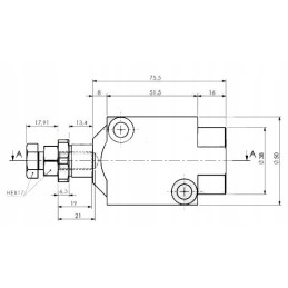 Palfinger extension valve