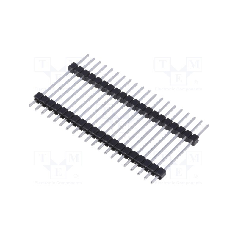 1 pcs x MPE GARRY - 089-1-020-0-T-XS0-2900 - Pin header, pin strips, male, PIN: 20, double deck, straight, THT