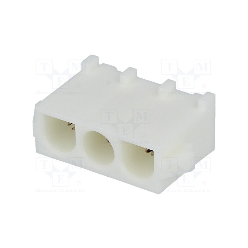 1 pcs x TE Connectivity - 350789-1 - Socket, wire-board, male, Universal MATE-N-LOK, 6.35mm, PIN: 3